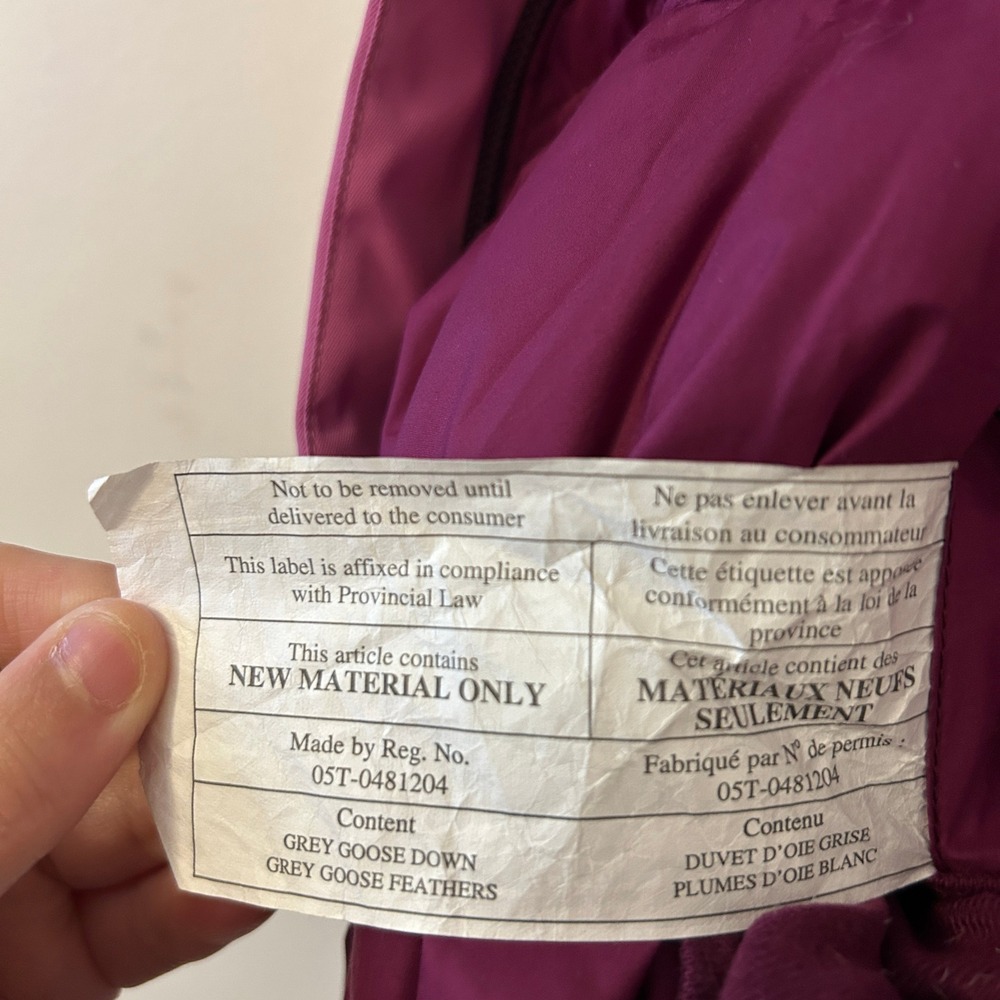 Ivivva By Lululemon Girls Knock Down The Cold Jacket Reversible Goose Down 10 - Picture 5 of 10